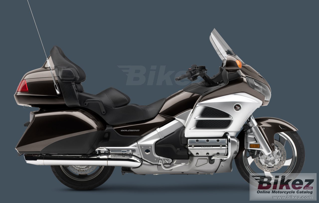 Big Honda gold wing audio comfort picture and wallpaper from Bikez.com